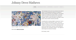 Desktop Screenshot of johnnydewemathews.com